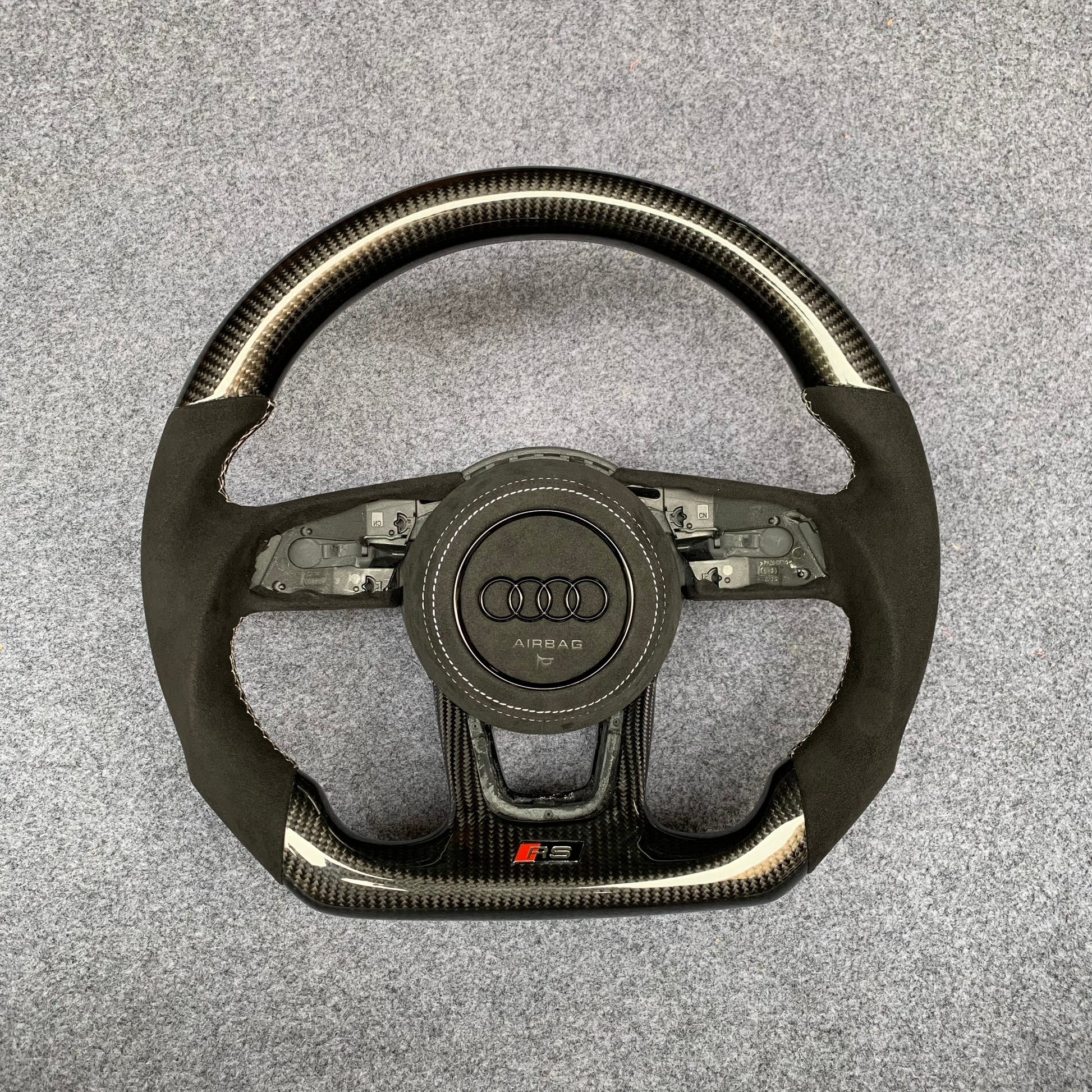 Audi B9 A3/S3/RS3 A4/S4 A5/S5/RS5 Carbon Edition Steering Wheel – Custom Fit, High-Performance Upgrade | Miami Carbon Designs