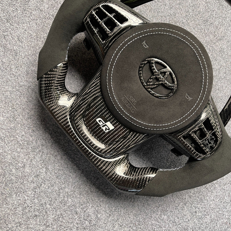 2019+ Toyota A90 Supra Custom Steering Wheel | Miami Carbon Designs – In Stock