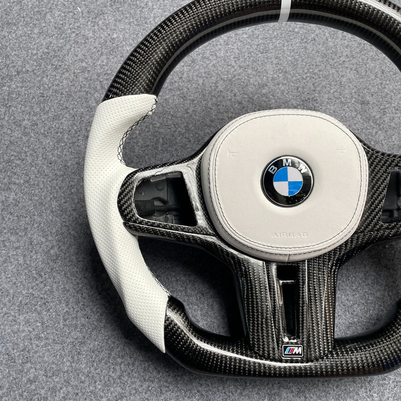 2021+ BMW G-Chassis M2 (G87) / M3 (G80) / M4 (G82) Custom Steering Wheel | Miami Carbon Designs – In Stock