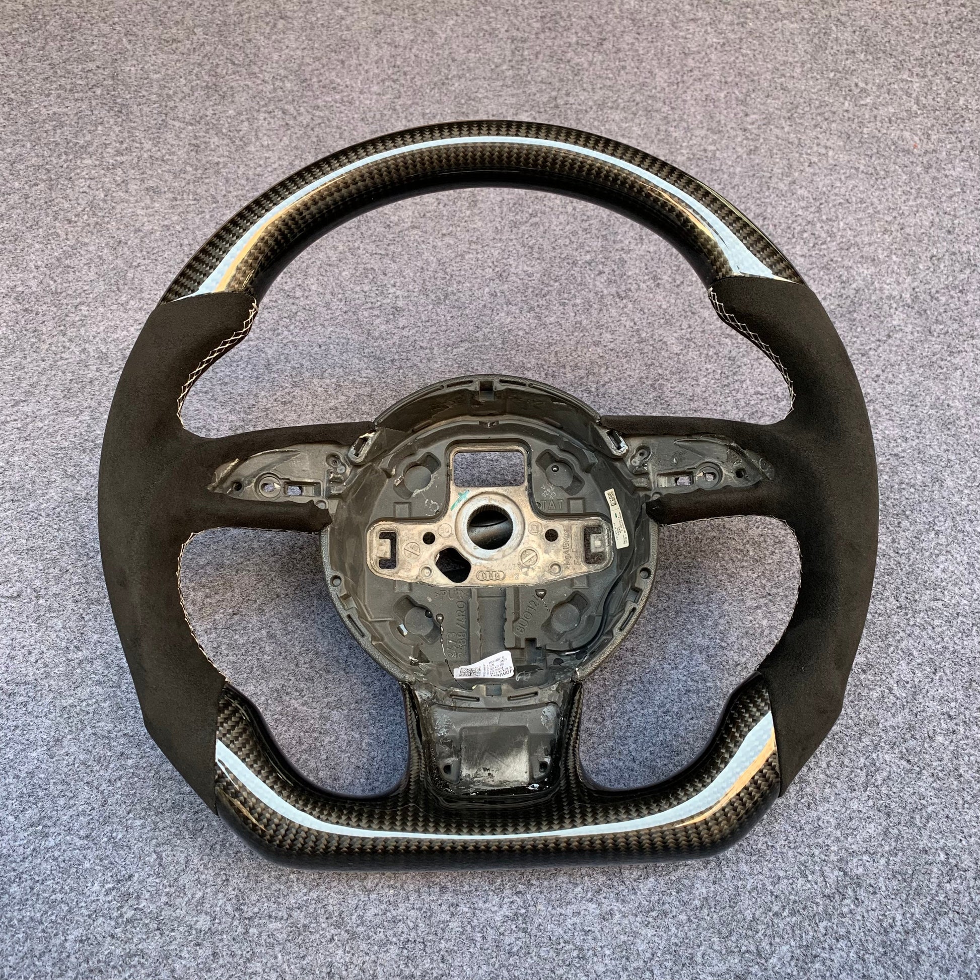 2012-2016 Audi B8.5 A/S/RS 3/4/5/6/7 Carbon Fiber Steering Wheel – Custom Fit, Premium Quality | Miami Carbon Designs