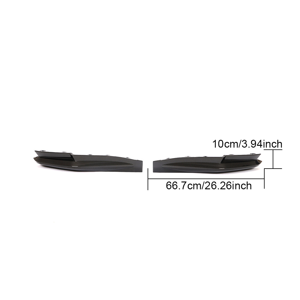 BMW G82 M4 Dry Carbon Rear Corners (2021-2022) | Miami Carbon Designs