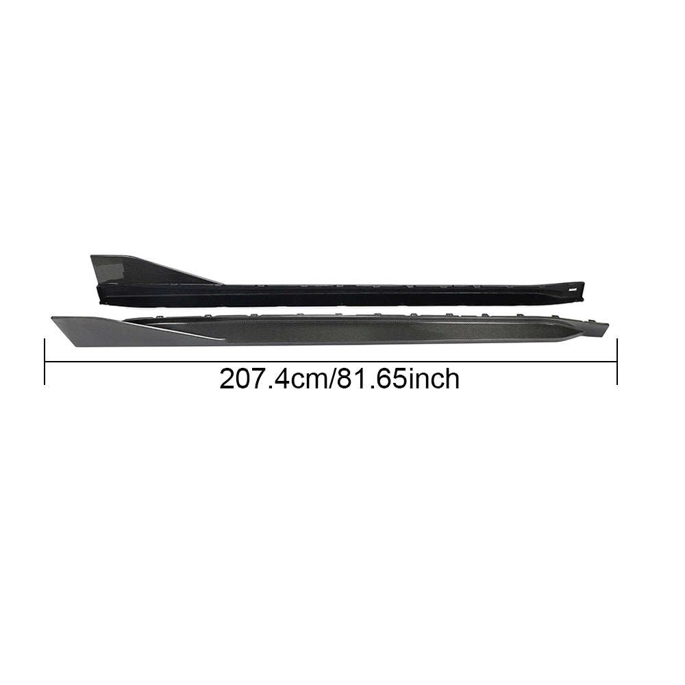BMW G82 MP Wet Carbon Fiber Side Skirts for M4 (2021-2022) | Miami Carbon Designs