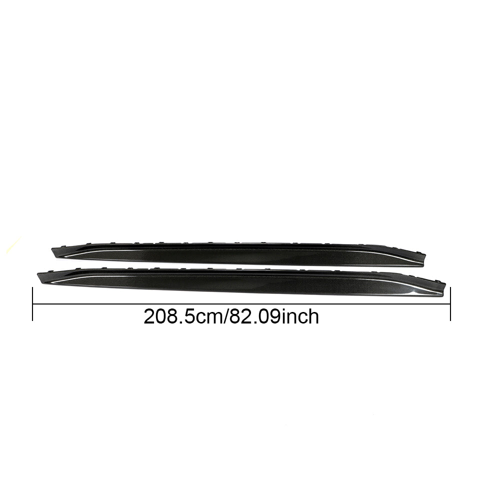 BMW G82 G83 M4 3D Carbon Fiber Side Skirts (2021-2022) | Miami Carbon Designs