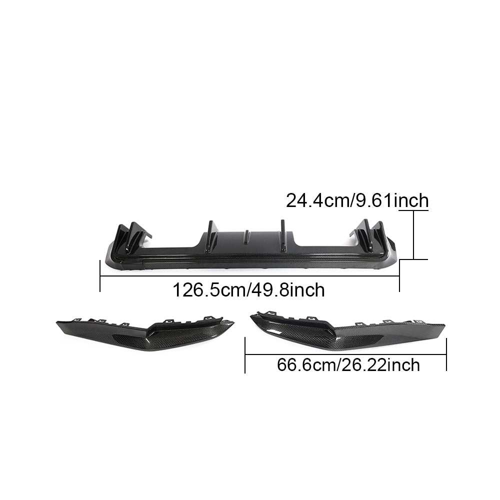 BMW G82 G83 M4 Carbon Fiber Rear Lip (2021-2023) | Miami Carbon Designs