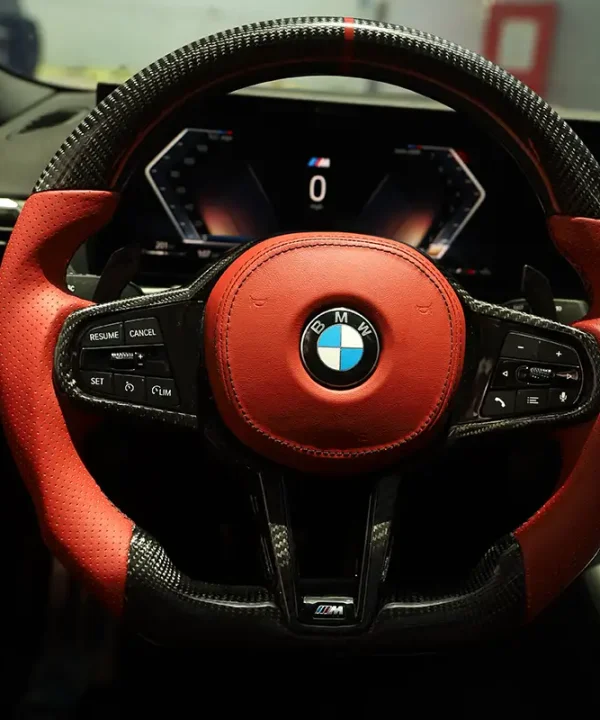carbon designs bmw red