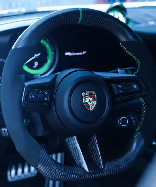 carbon designs porsche green