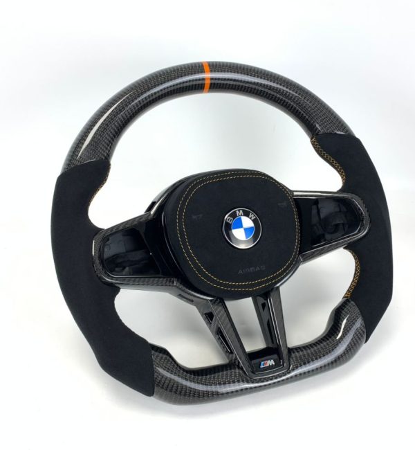 BMW carbon fiber steering wheel