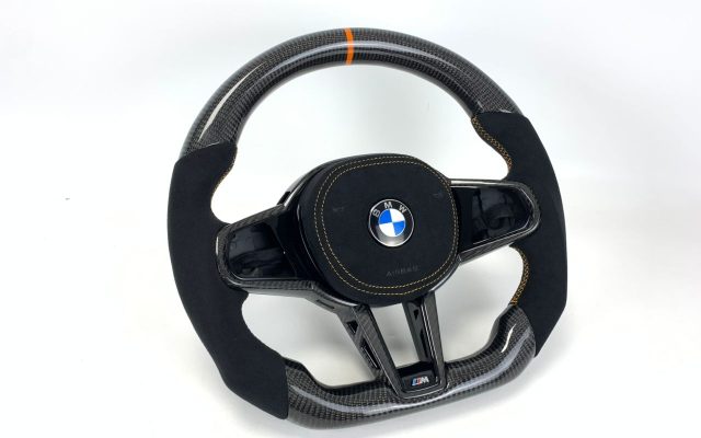 BMW carbon fiber steering wheel