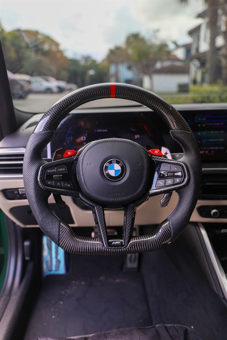 BMW M custom steering wheel